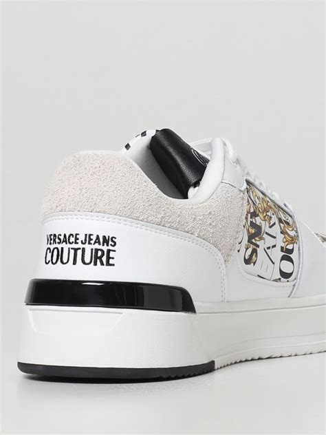 versace couture white trainers|Versace jeans couture sneakers.